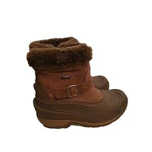 North Face Waterproof Brown Boots Size 9/ Heat Seeker/ Winter Grip